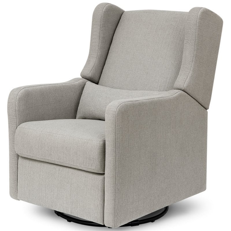 Carter's By DaVinci Arlo Recliner and Swivel Glider in Performance Gray Linen