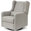 Carter's By DaVinci Arlo Recliner and Swivel Glider in Performance Gray Linen