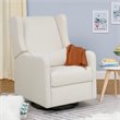 Carter's By DaVinci Arlo Transitional Fabric Recliner and Swivel Glider in Beige