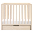Carter's Colby 4-in-1 Convertible Mini Crib with Trundle in Washed Natural
