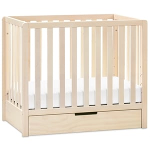 Carter's Colby 4-in-1 Convertible Mini Crib with Trundle in Washed Natural