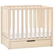 Carter's Colby 4-in-1 Convertible Mini Crib with Trundle in Washed Natural