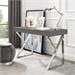 Dark Gray and Chrome