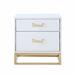 White and Gold