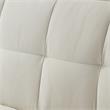 Posh Living Loft Lyfe Toyah Linen Fabric Convertible Sleeper Sofa in Beige