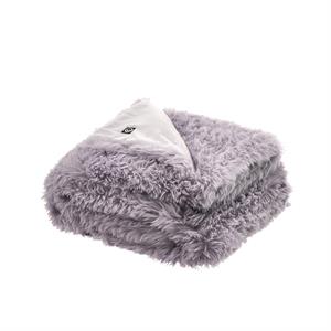Posh Living Yves 50&quotx60&quot Faux Lamb Fur Super Soft Fabric Throw in Lavender