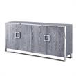 Inspired Home Ulani Sideboard Buffet in Ash Gray