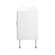 Inspired Home Keao 2 Doors Sideboard Buffet in White