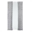 Skyla Throw Crocodile Polyester Microfiber 50 In x 60 In Reverse Sherpa in Gray