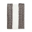 Skyla Throw Snake Polyester Microfiber 50 In x 60 In Reverse Sherpa in Brown