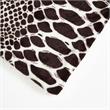 Skyla Throw Snake Polyester Microfiber 50 In x 60 In Reverse Sherpa in Brown