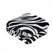 Skyla Throw Zebra Polyester 50 In X 60 In Reverse Sherpa Cozy
