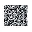 Skyla Throw Zebra Polyester 50 In X 60 In Reverse Sherpa Cozy