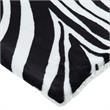 Skyla Throw Zebra Polyester 50 In X 60 In Reverse Sherpa Cozy
