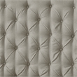 Aubriana Yellow wood Bed Beige Linen King Button Tufted Headboard Wingback