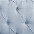 Londynn Loveseat Light Blue Linen Button Tufted Rolled Arm Sinuous Springs