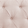 Londynn Sofa Pink Linen Button Tufted Rolled Arm Sinuous Springs