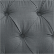 Londynn Sofa Dark Grey Linen Button Tufted Rolled Arm Sinuous Springs