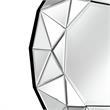 Bonnie Lailah Round Wall Mounted Mirror Accent Beveled Glass