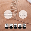 Nalani Rust Acrylic 50x60 Inches Faux Cashmere Fringe Throw Blanket