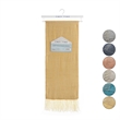 Nalani Yellow Acrylic 50x60 Inches Faux Cashmere Fringe Throw Blanket