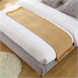 Christiana Yellow Acrylic 50x60 Inches Two Tone Soft Knit Throw Blanket