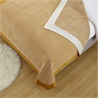 Christiana Yellow Acrylic 50x60 Inches Two Tone Soft Knit Throw Blanket