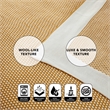 Christiana Yellow Acrylic 50x60 Inches Two Tone Soft Knit Throw Blanket