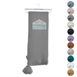 Margo Grey Acrylic 50x60 Inches Wool-like 4 Corner Tassel Knit Throw Blanket