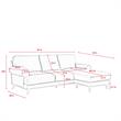 Lela Sofa Hunter Green Velvet  Upholstered Sinuous Spring