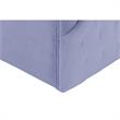 Grecia  Accent  Chair  Lilac  Velvet  Upholstered  Tufted