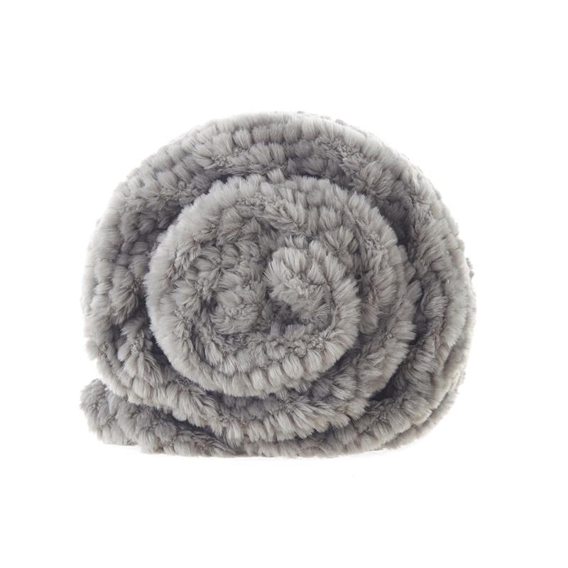 Zaynab Throw Gray Acrylic 50