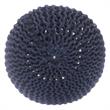 Posh Living Emmaleigh Cotton Yarn Pouf Navy