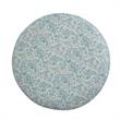 Grayden Ottoman Indes Blue Ground Linen 17.7L x 17.7W x 20H Printed Pattern