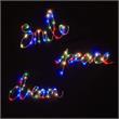 Posh Living Elyana Peace Multicolor LED Sign Battery-Powered