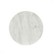Posh Living Kinzie End Table White/Gold