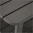 Posh Living Clive Outdoor Side Table Charcoal Grey