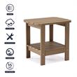 Posh Living Clive Outdoor Side Table Orange