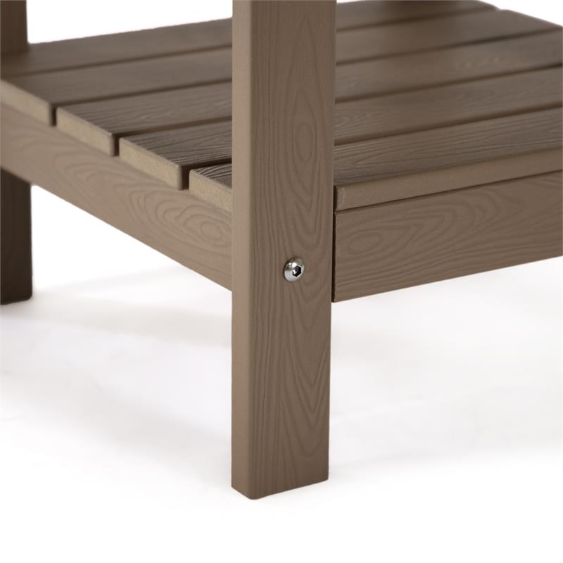 Posh Living Clive Outdoor Side Table Orange