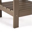 Posh Living Clive Outdoor Side Table Orange