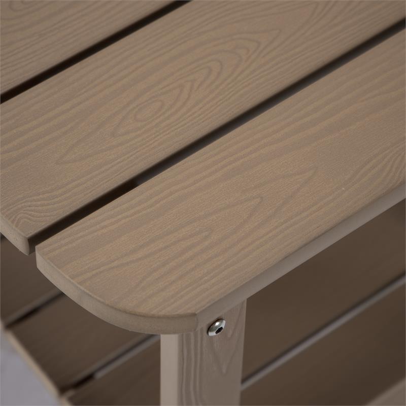Posh Living Clive Outdoor Side Table Orange