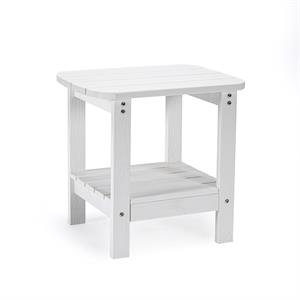 Posh Living Clive Outdoor Side Table White
