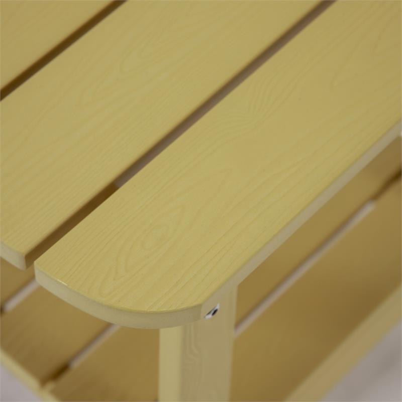 Posh Living Clive Outdoor Side Table Yelow