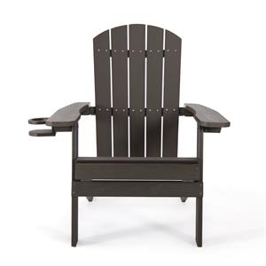 Posh Living Zayna Outdoor Adirondack Chair Chocolate