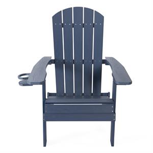Posh Living Zayna Outdoor Adirondack Chair Navy