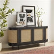 Posh Living Mohamad Sideboard Black
