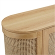 Posh Living Mohamad  Bar Cabinet/Buffet Oak