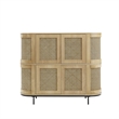 Posh Living Mohamad  Bar Cabinet/Buffet Oak