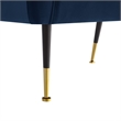 Posh Living Lex Velvet Accent Chair Navy