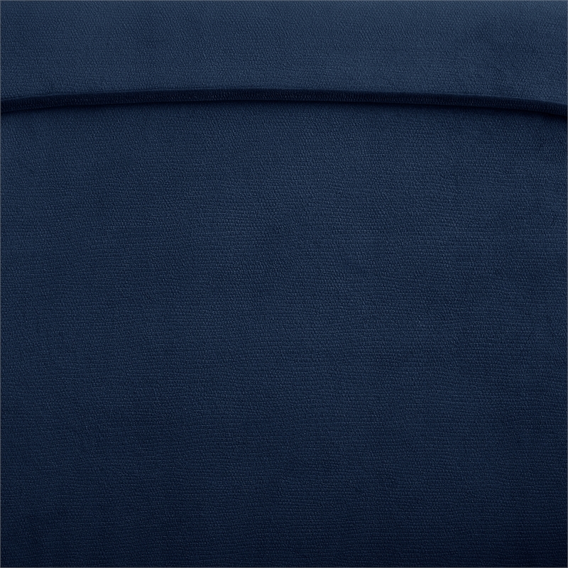 Posh Living Lex Velvet Accent Chair Navy